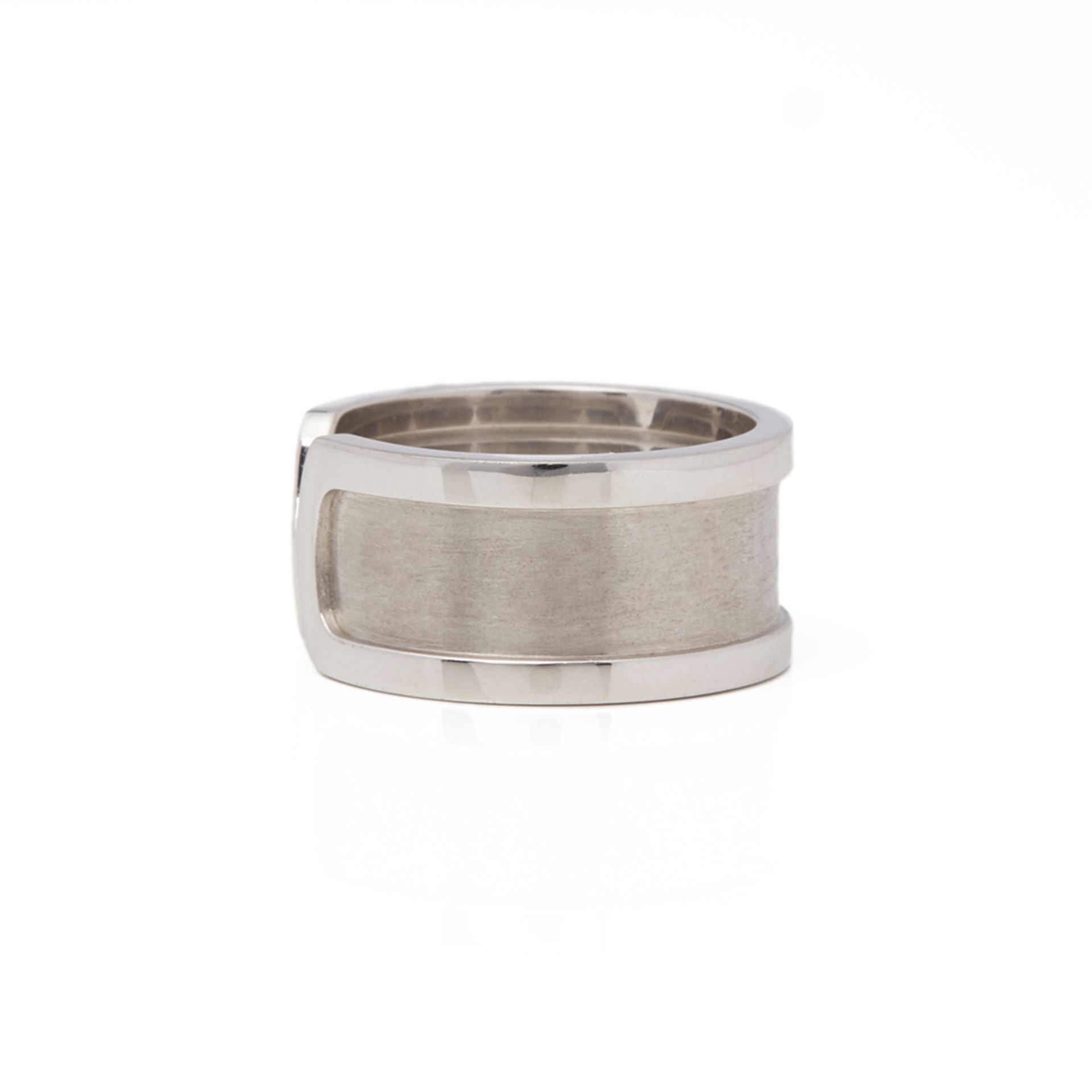 18k White Gold C De Cartier Ring - Image 7 of 9