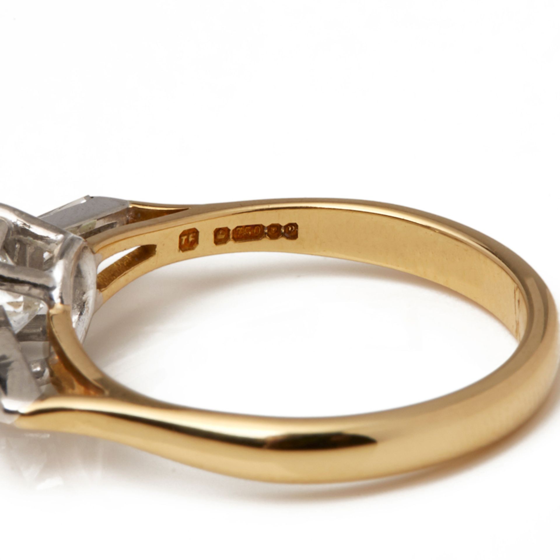 18k Yellow Gold Diamond Ring - Image 3 of 8