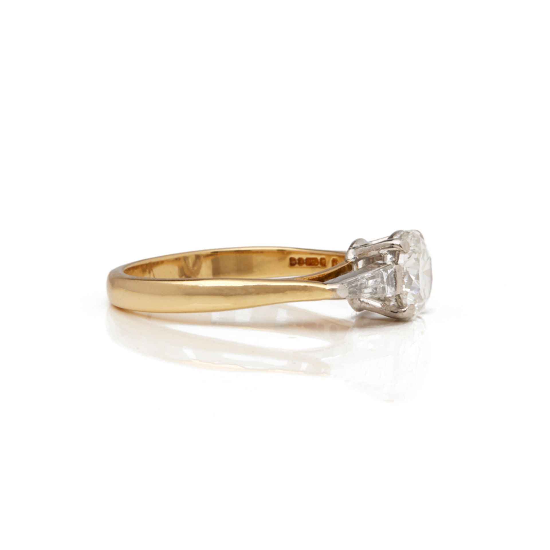 18k Yellow Gold Diamond Ring - Image 7 of 8