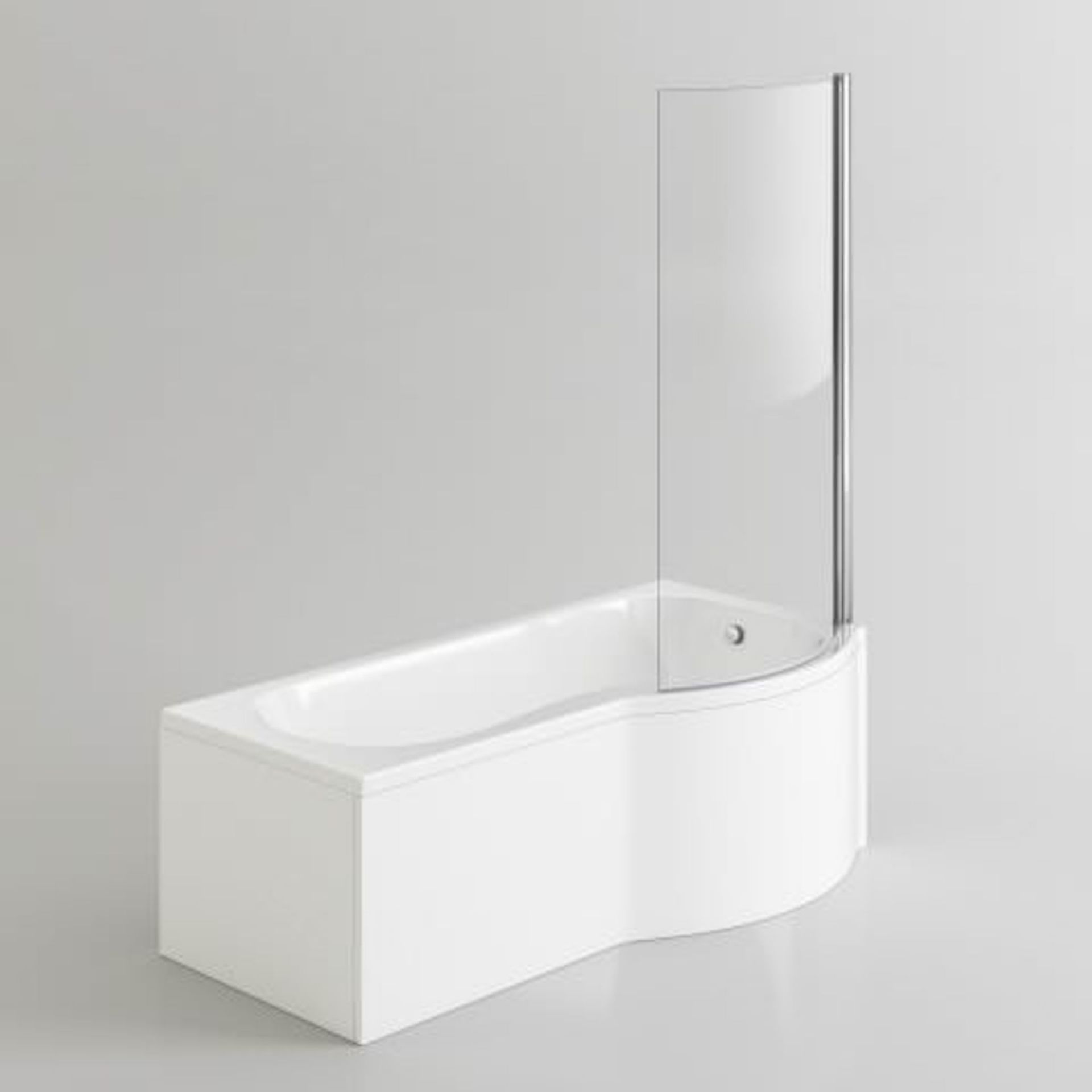 (XX42) 1700x850mm - Right Hand P-Shaped Bath with Front Panel (Excludes End Panel and Screen). ... - Image 3 of 4