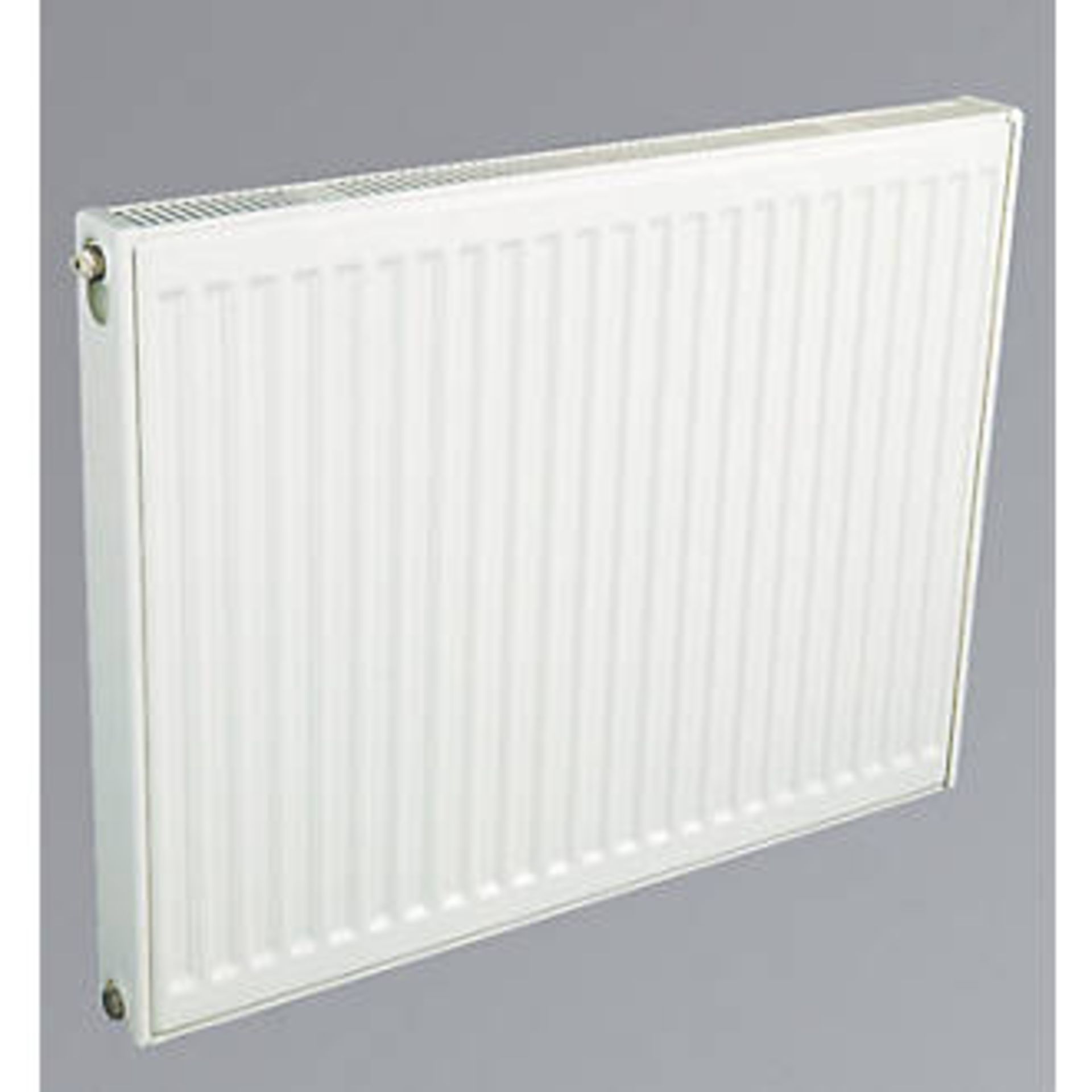 (LL88) 600 X 1400MM KUDOX PREMIUM TYPE 11 SINGLE-PANEL SINGLE CONVECTOR RADIATOR WHITE. RRP £71. - Image 2 of 2