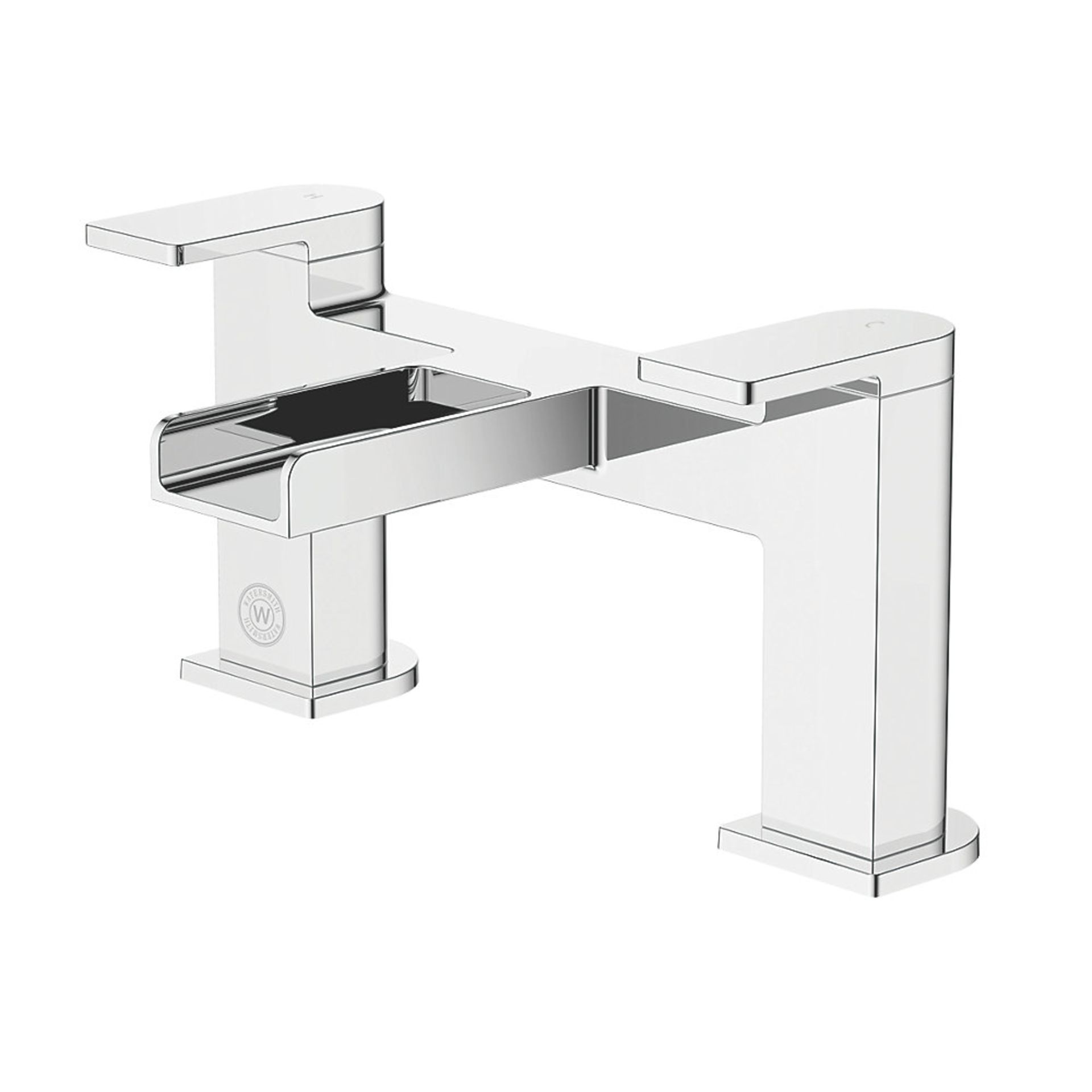 (MC148) Niagara Waterfall Bath Mono Mixer Tap. Double Lever Operation Suitable for High & Low - Image 3 of 3