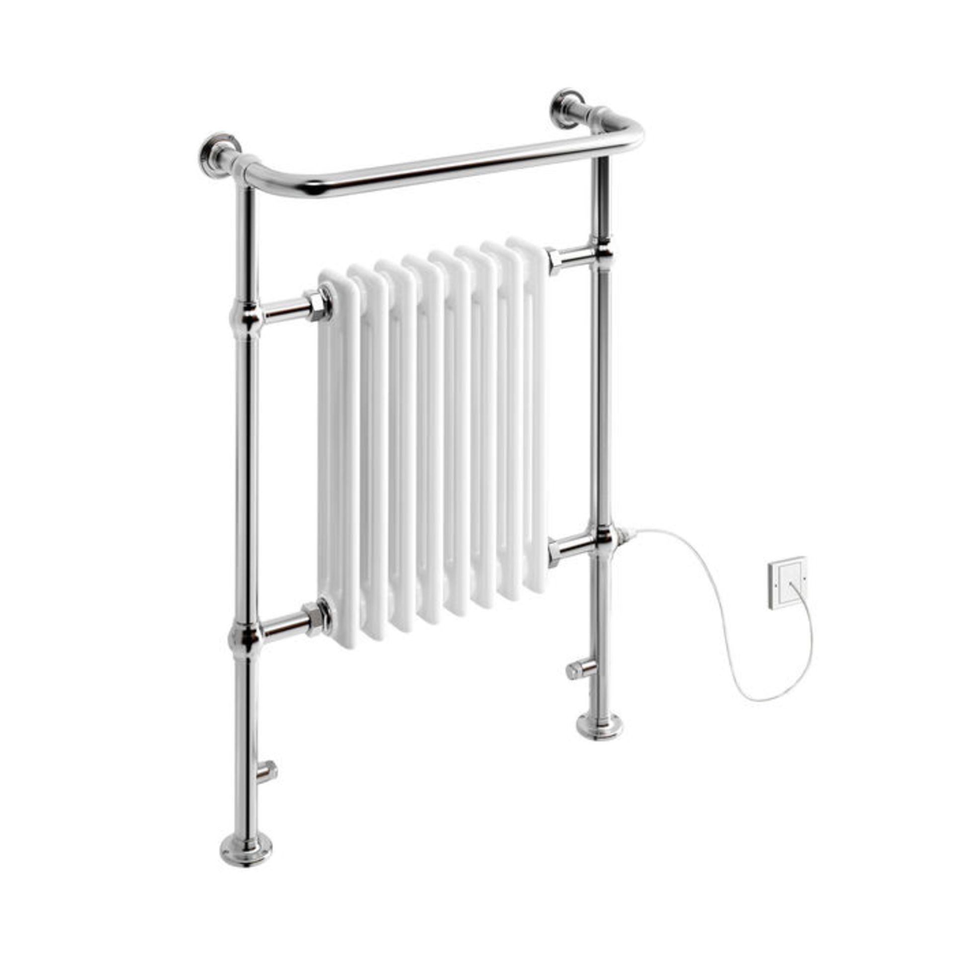 (DW38) 952x659mm Large Electric Traditional Wall Mounted Rail Radiator- Cambridge. RRP £351.99... - Image 3 of 3