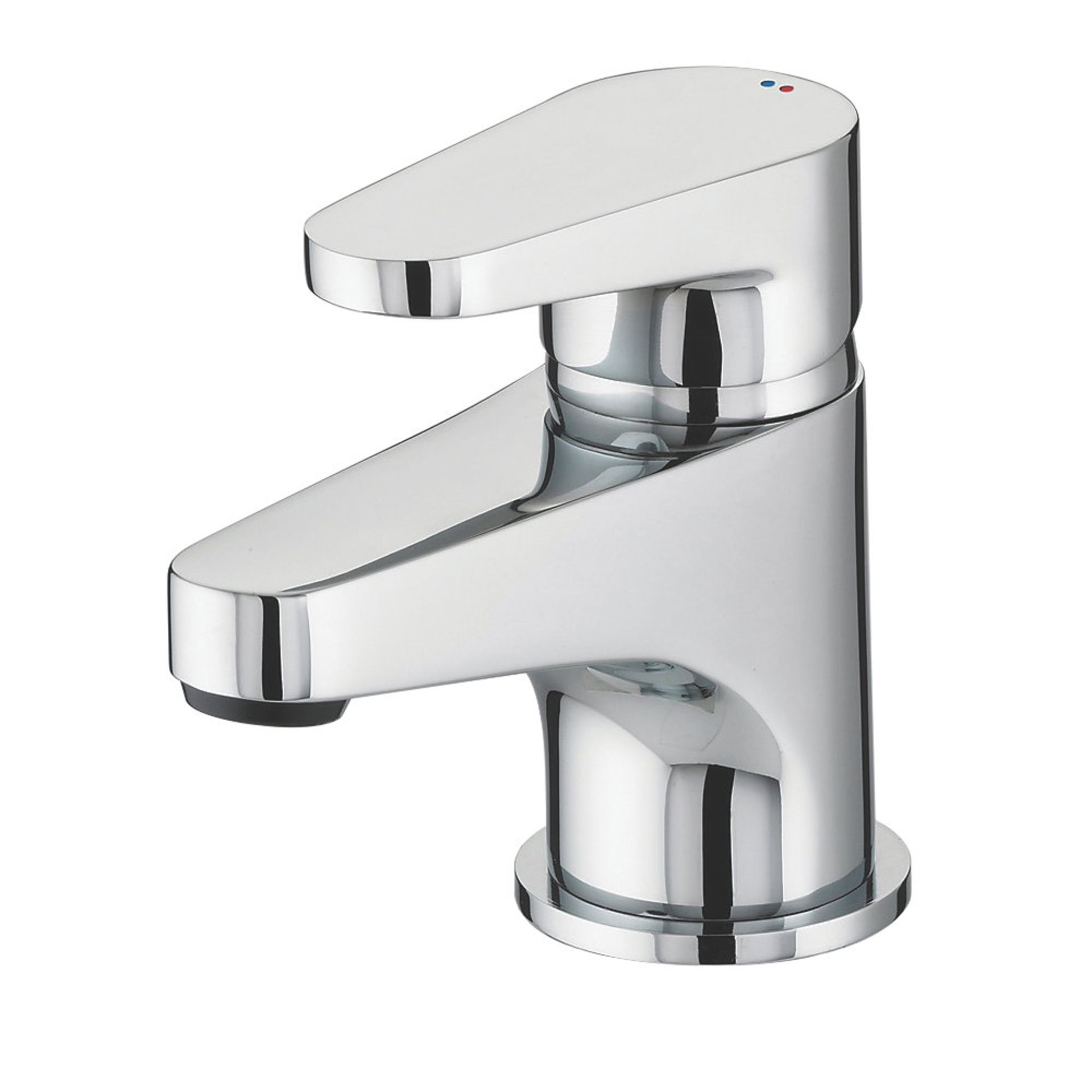 (PP192) Bristan Quest Bathroom Basin Mono Mixer Tap with Click Waste. Chrome-plated brass. - Image 2 of 4