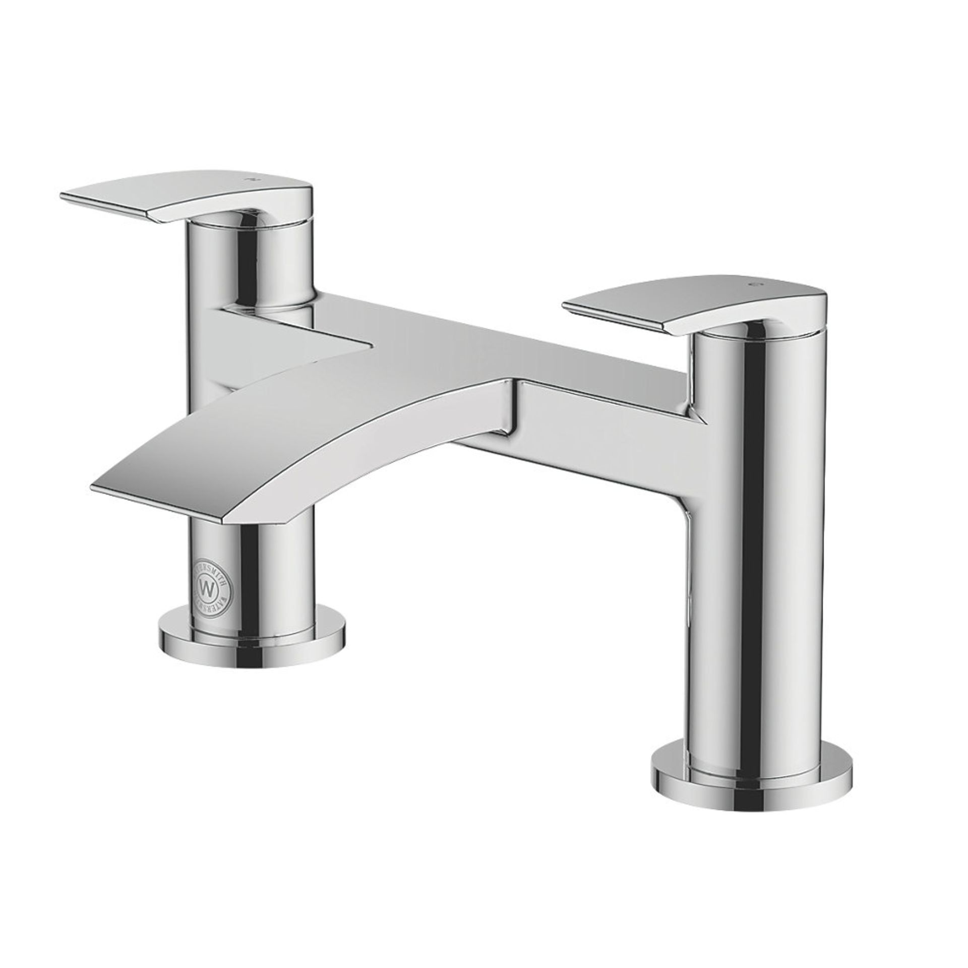 (PP194) Wye Bath Filler Tap. Bath mixer tap with solid brass body. Double Lever Operation Suitable - Image 3 of 3