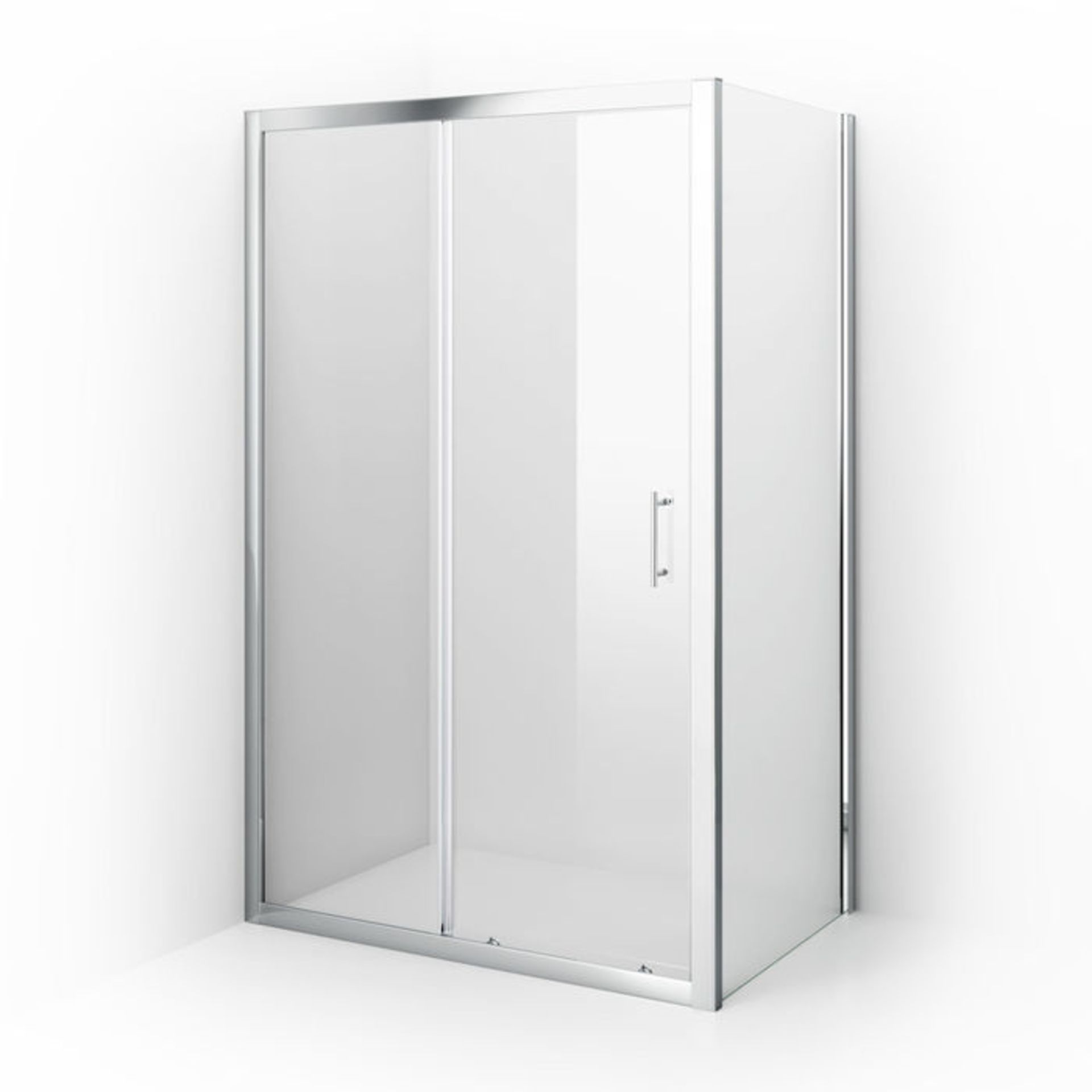 (DW19) 1200x760mm - 6mm - Elements Sliding Door Shower Enclosure. RRP £339.99. 6mm Safety Glas... - Image 4 of 4