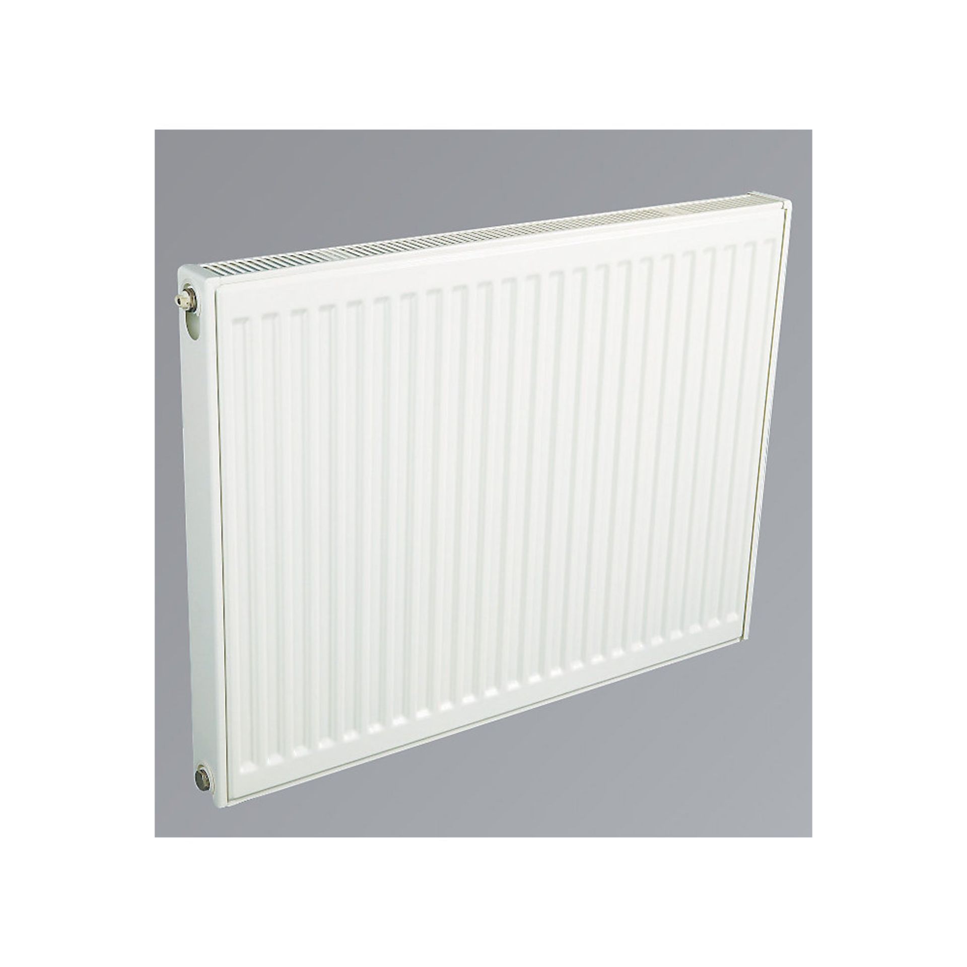 (LL154) 600 X 900MM KUDOX PREMIUM TYPE 11 SINGLE-PANEL SINGLE CONVECTOR RADIATOR WHITE. Single - Image 3 of 3