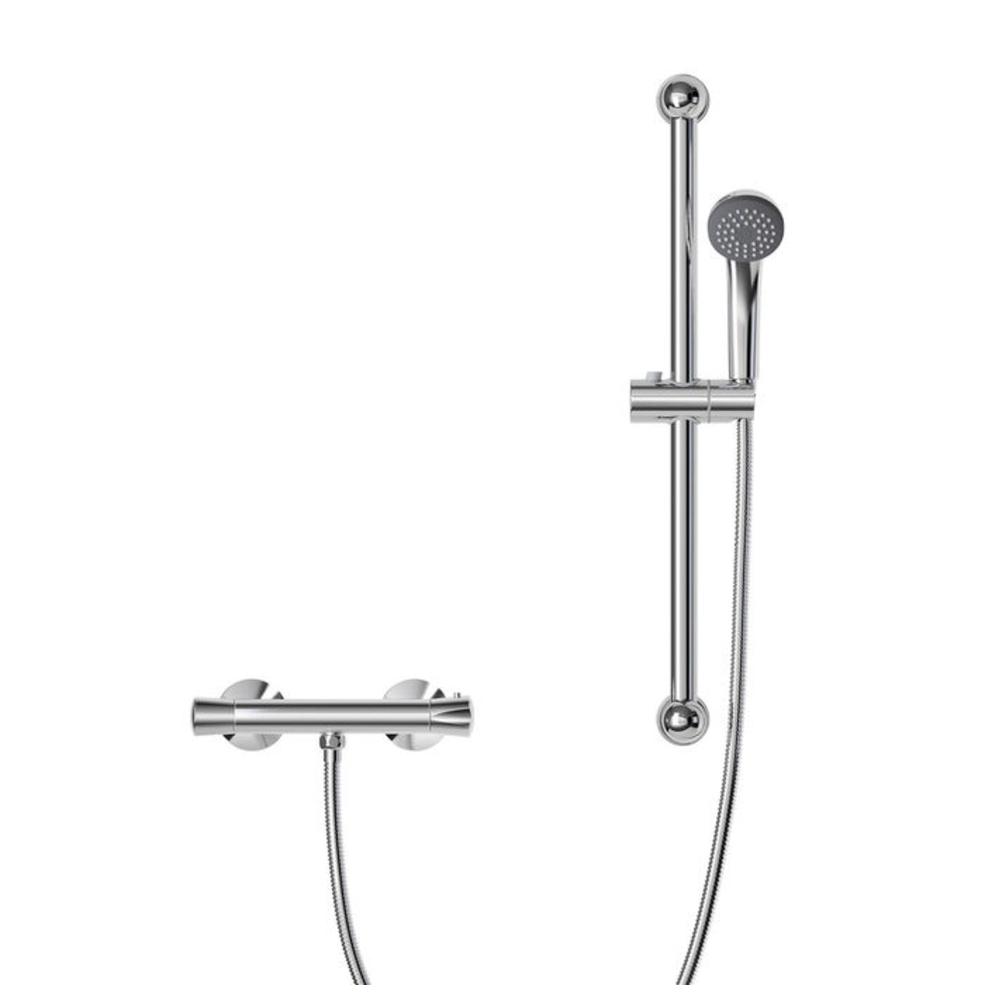 (CT199) Round Bar Mixer Kit. Thermostatic benefits allows complete control over the temperature