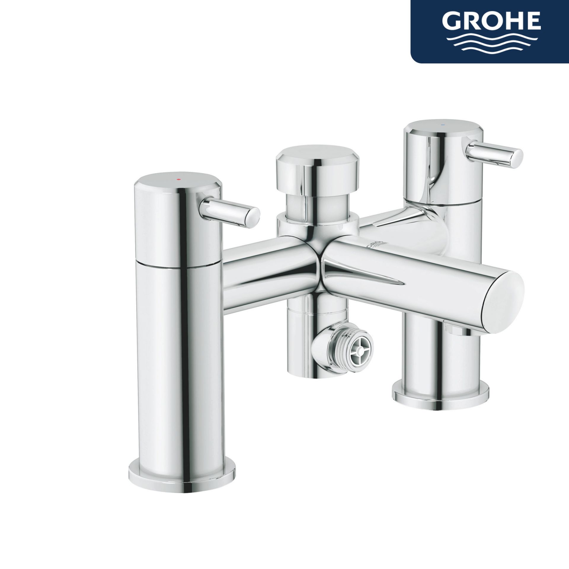 (EW224) Grohe Concetto Bath Shower Mixer Tap. RRP £179.99. Scratch resistant and easy to clean