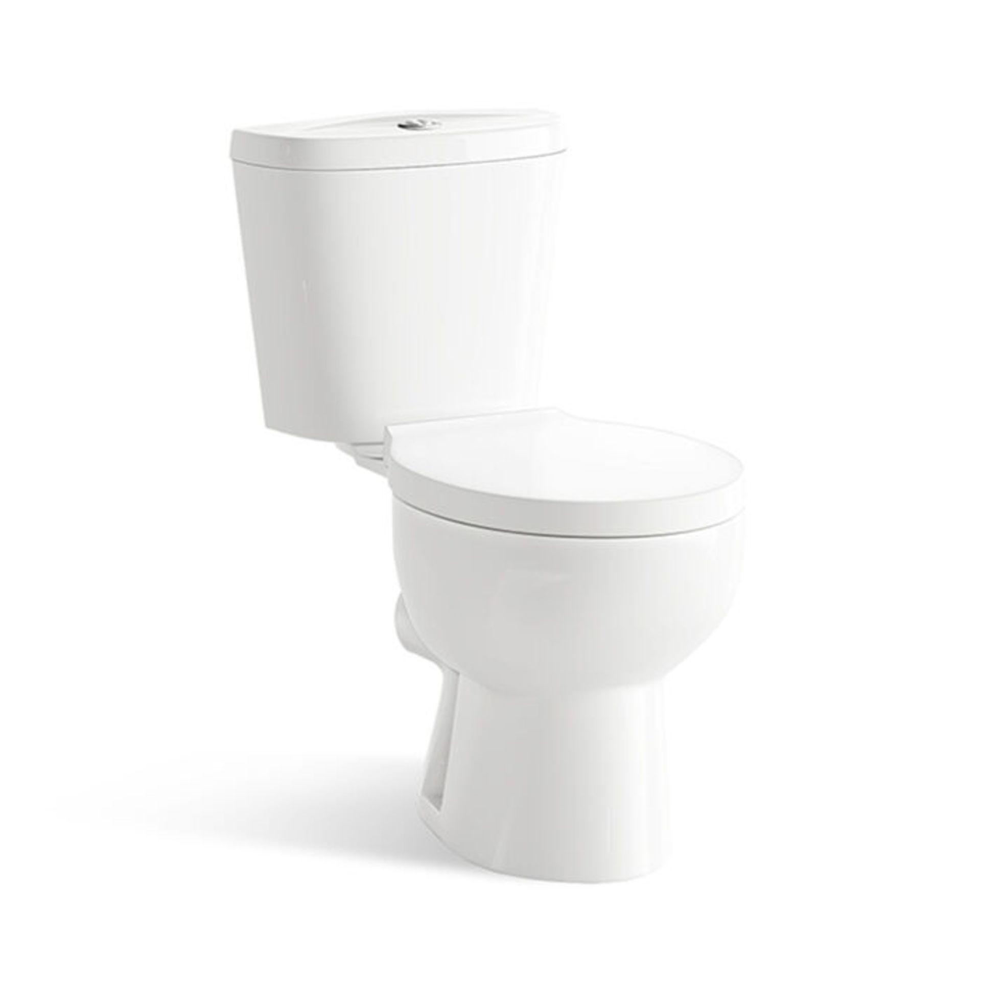 (A95) Close Coupled Toilet. We love this because it is simply great value! Made from White Vit...