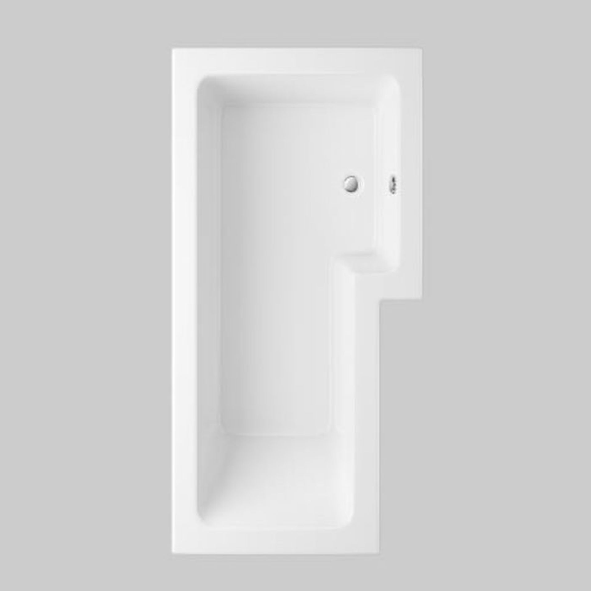 (A60) 1700mm Right Hand L-Shaped Bath. RRP £239.99. Constructed from high quality acrylic Len... - Image 5 of 6
