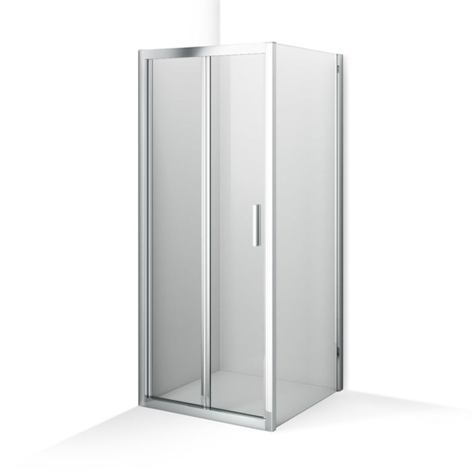 (MQ38) 900x900mm - 6mm - Elements EasyClean Bi Fold Door Shower Enclosure. RRP £343.99. 6mm Ea... - Image 5 of 5
