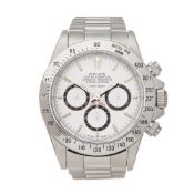 1989 Rolex Daytona Floating Cosmograph Stainless Steel - 16520