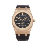 2010 Audemars Piguet Royal Oak Dual Time 18k Rose Gold - 26120OR.00.D002CR.01