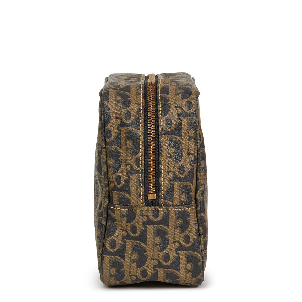 Brown Monogram Coated Canvas Pouch - Image 9 of 10