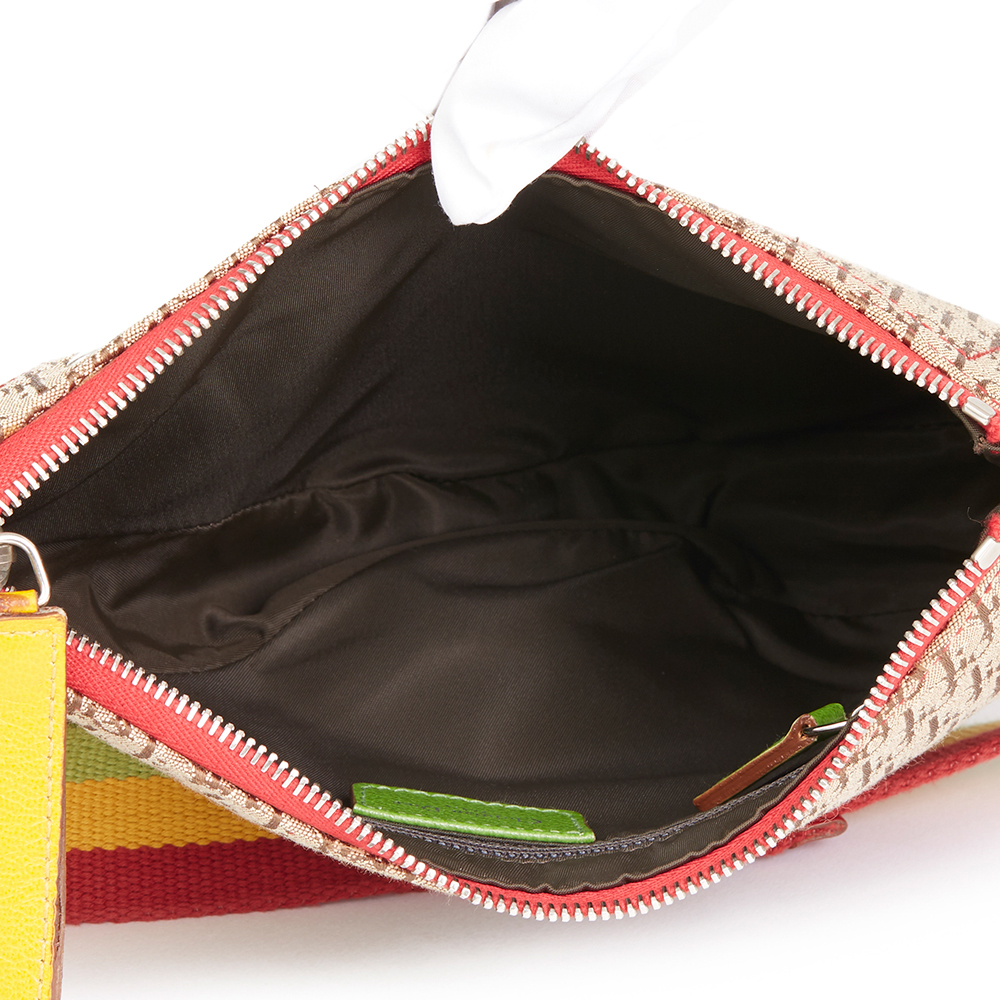 Brown Monogram Canvas Rasta Saddle Bag - Image 3 of 10