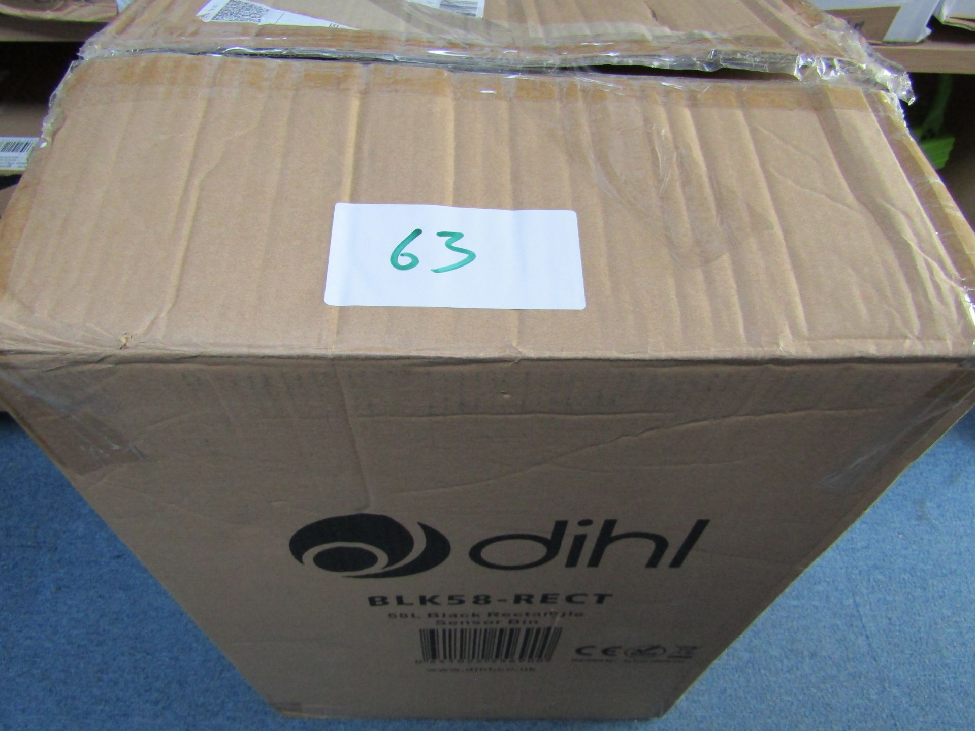 DIHL Automatic Sensor Bin. 58 Litre. Black - Image 2 of 2