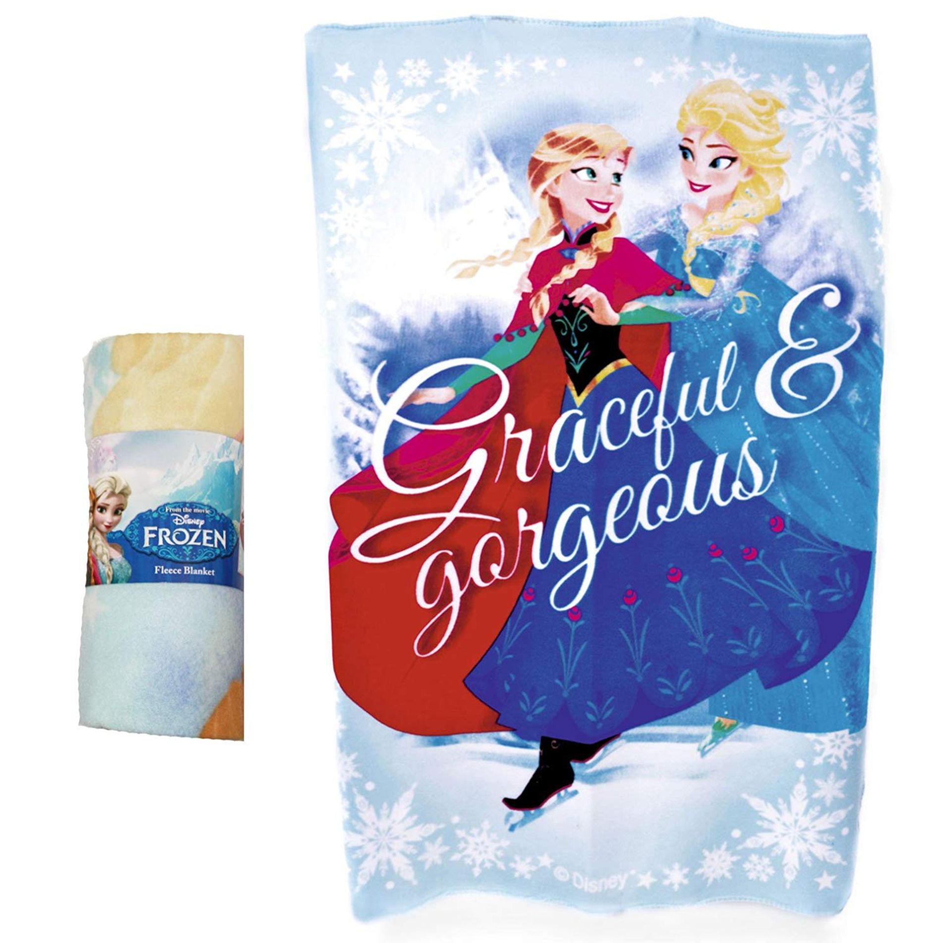 10pcs x Official Licensed Frozen Fleece blanket