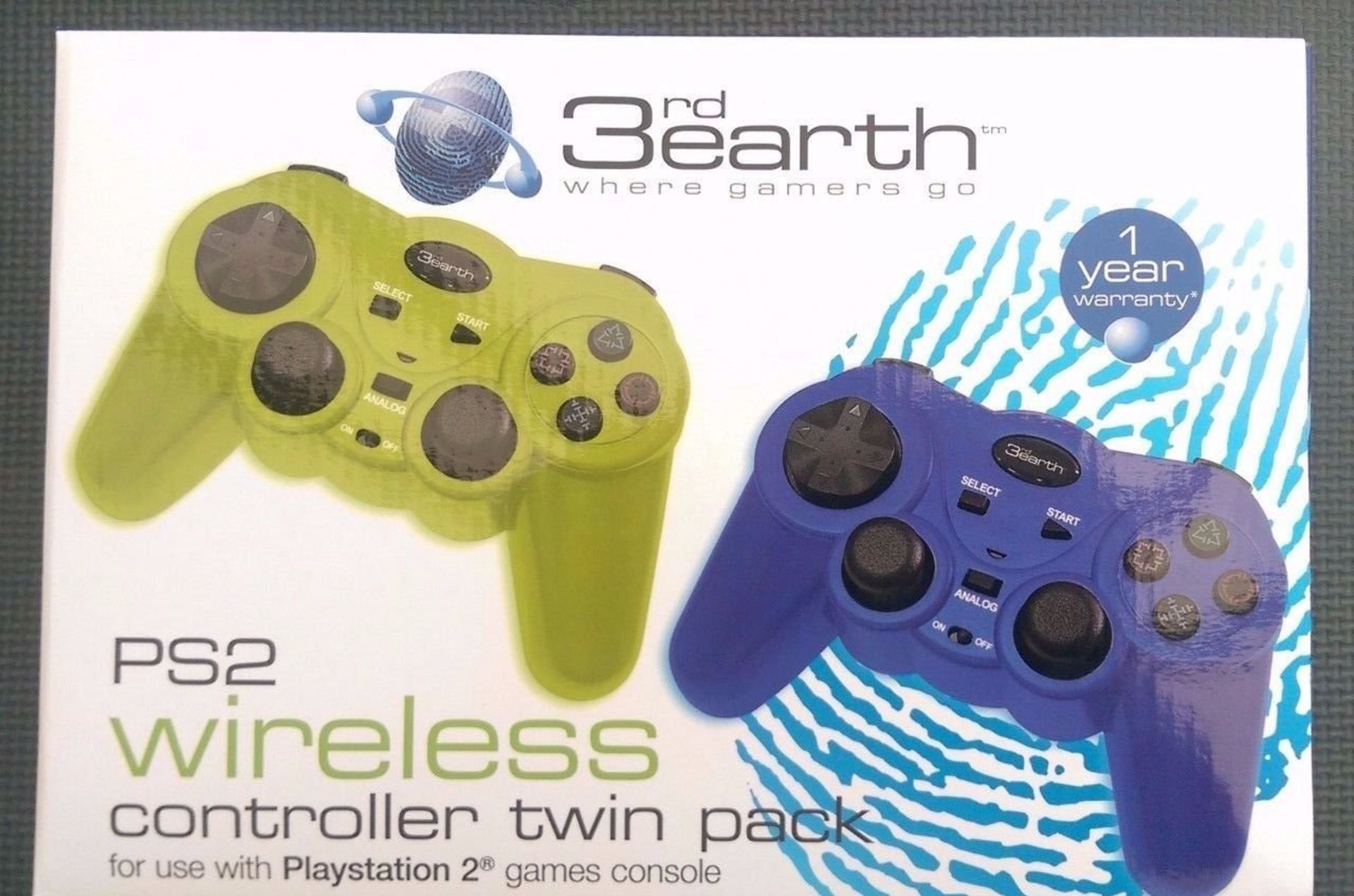 10pcs x Sealed 3rd Earth twin pack gaming controller kit