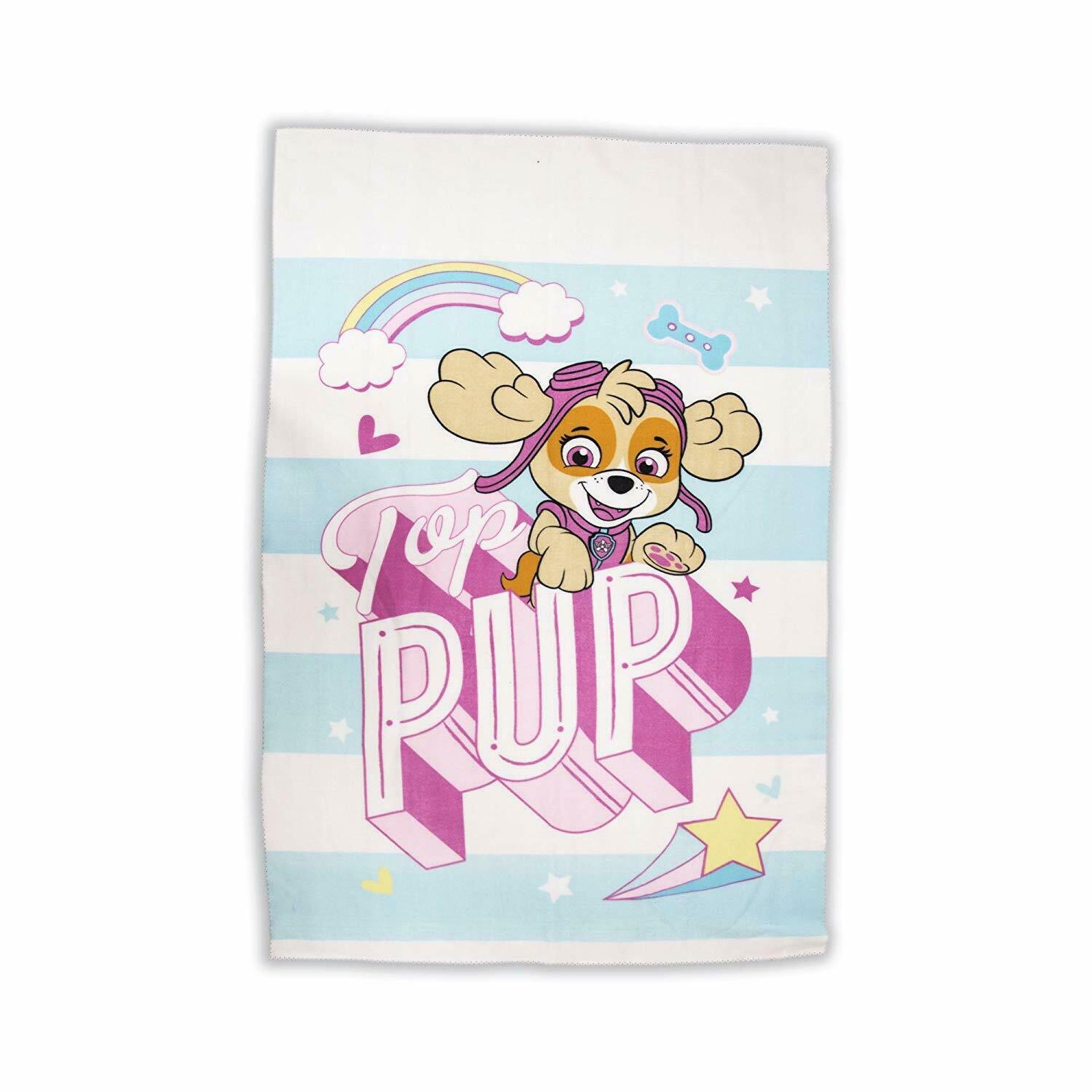 10pcs x paw patrol fleece blankets