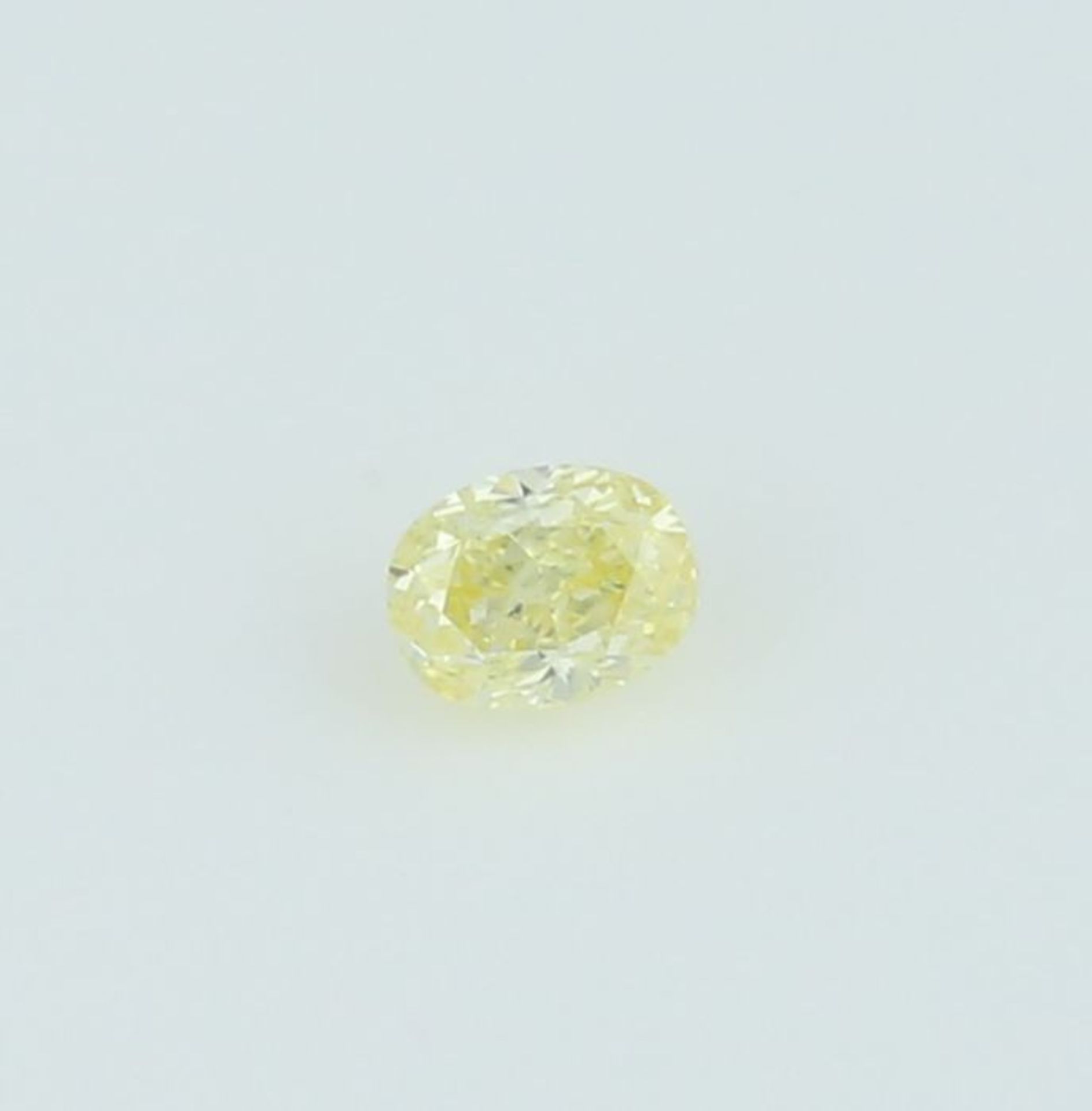 IGI Cert. 0.44 ct. Diamond Fancy Yellow SI 2 UNTREATED - Image 4 of 7