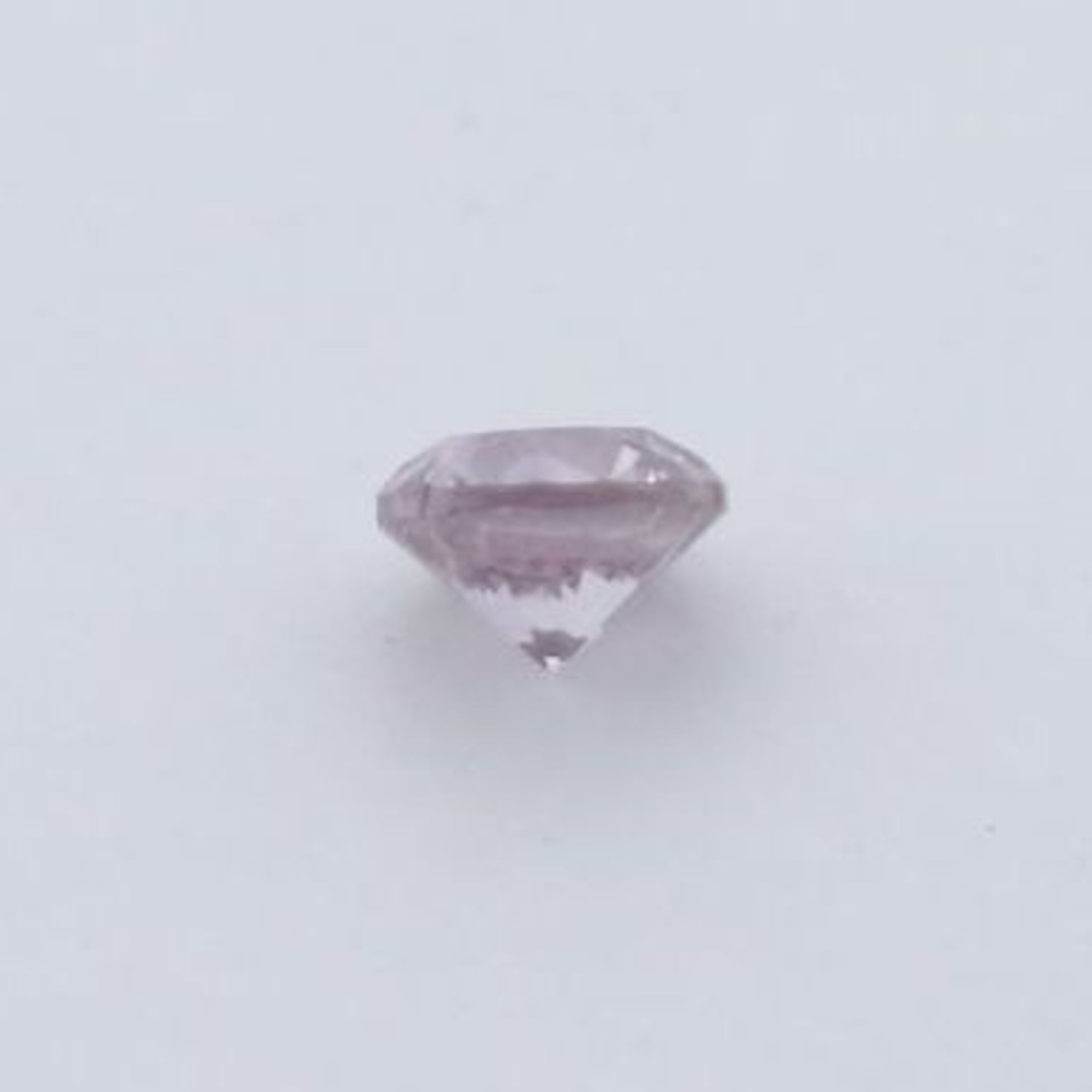 IGI Cert. 0.04ct. Fancy Purplish Pink Diamond Untreated - Image 2 of 4