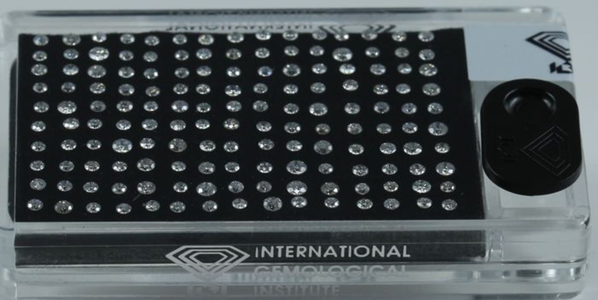 IGI Certified Sealed 3.66 ct. Diamond "D Box" Untreated - Image 2 of 3