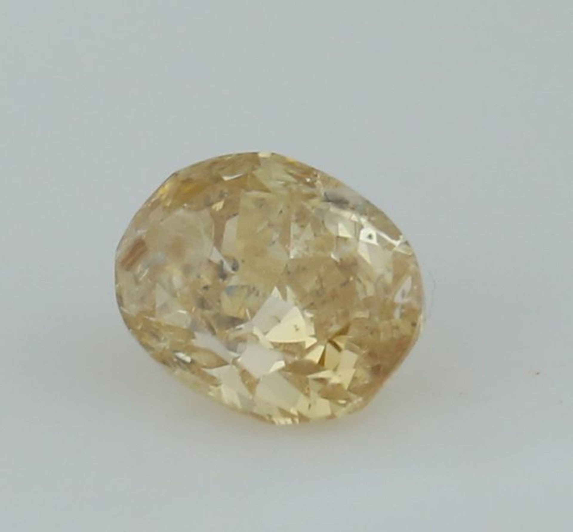 IGI Cert. 0.48 ct. Diamond Brownish Yellow I1 UNTREATED - Image 3 of 6