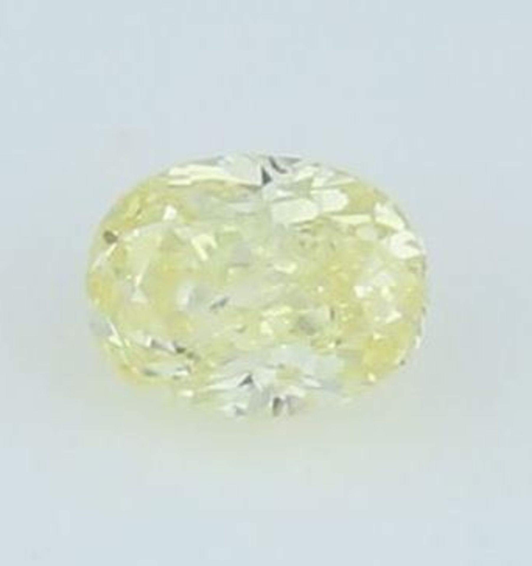 IGI Cert. 0.44 ct. Diamond Fancy Yellow SI 2 UNTREATED