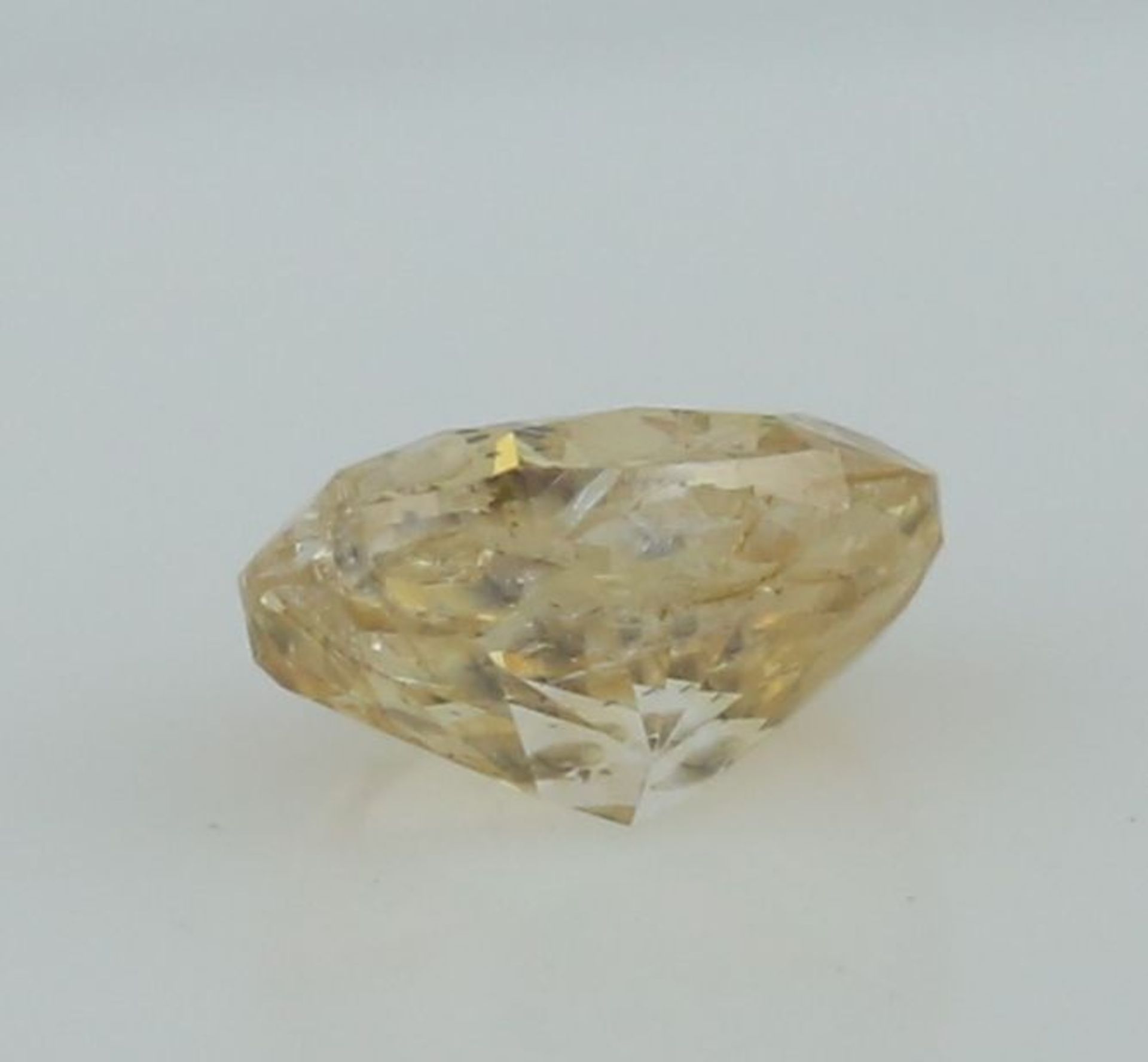 IGI Cert. 0.48 ct. Diamond Brownish Yellow I1 UNTREATED - Image 4 of 6