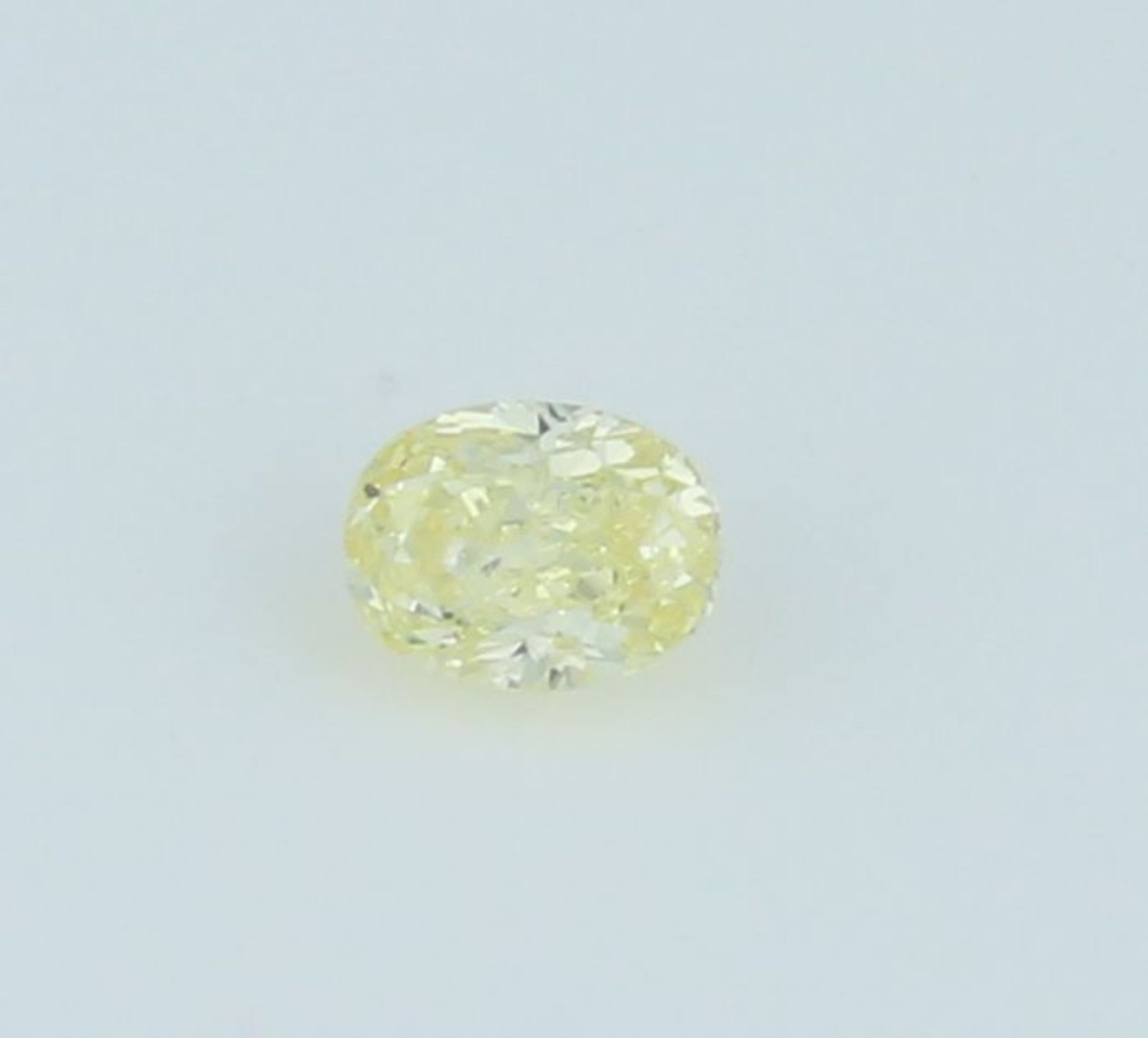 IGI Cert. 0.44 ct. Diamond Fancy Yellow SI 2 UNTREATED - Image 3 of 7