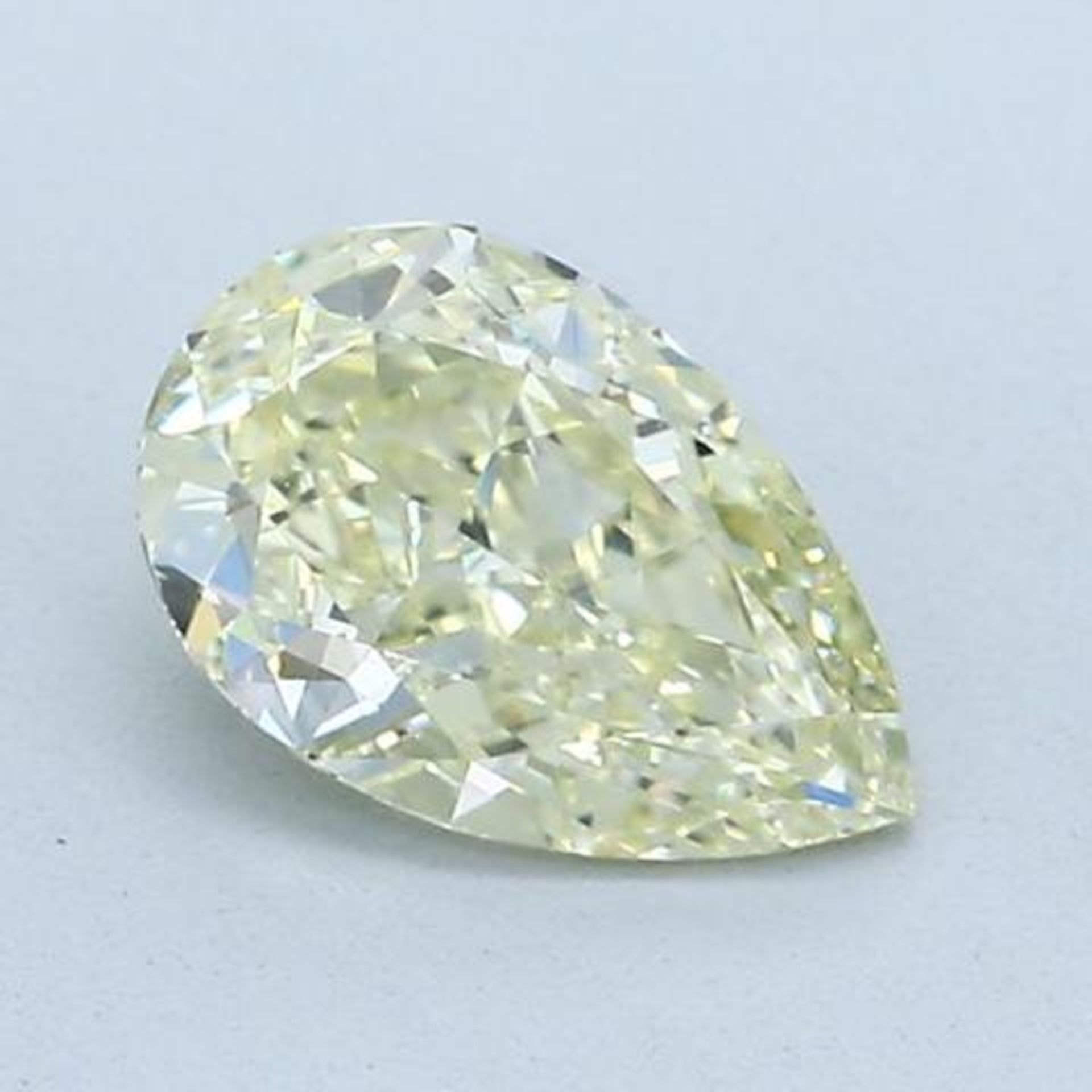 GIA Cert. 1.06 ct. Fancy Light Yellow Diamond - VS2