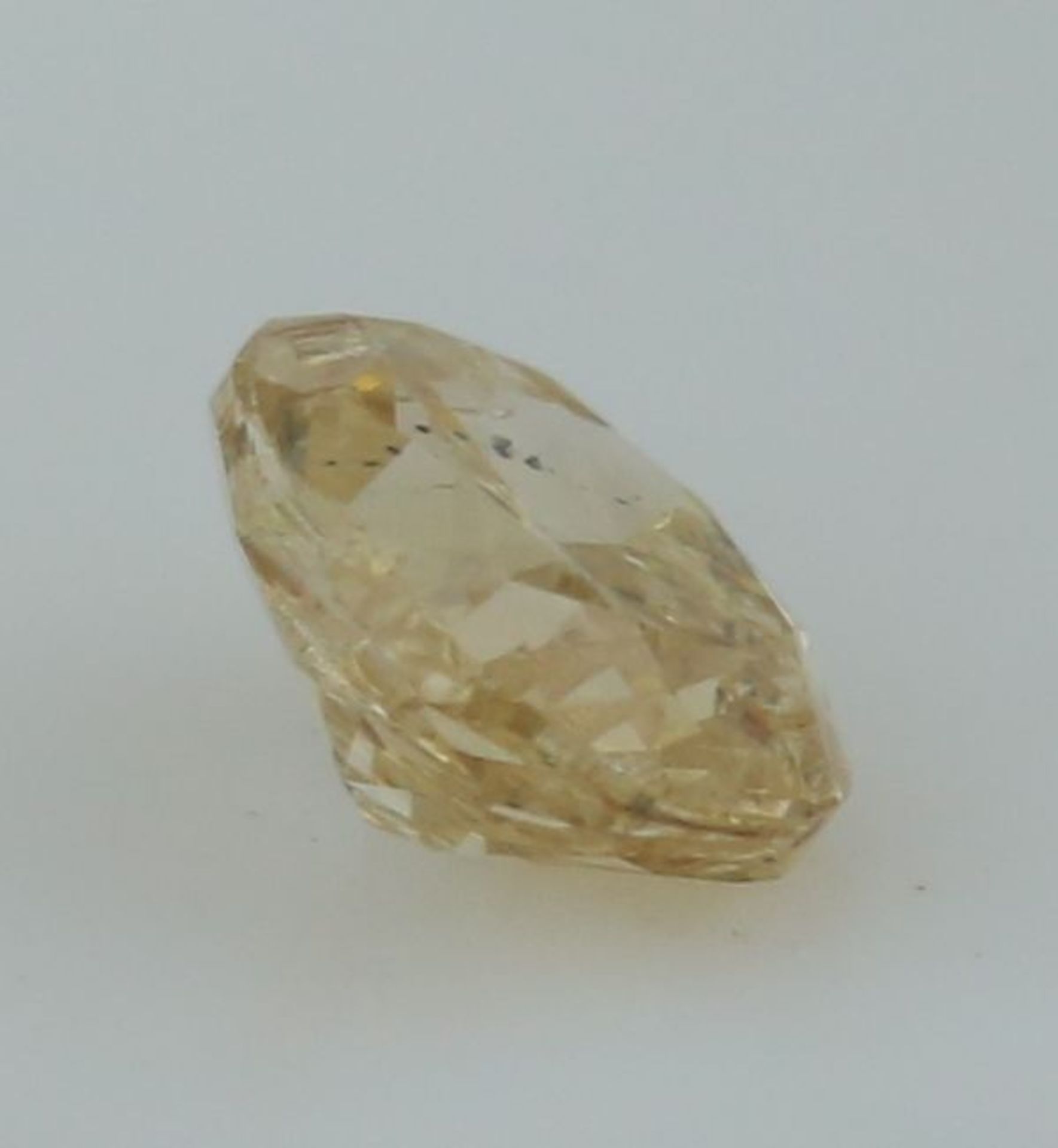 IGI Cert. 0.48 ct. Diamond Brownish Yellow I1 UNTREATED - Image 5 of 6