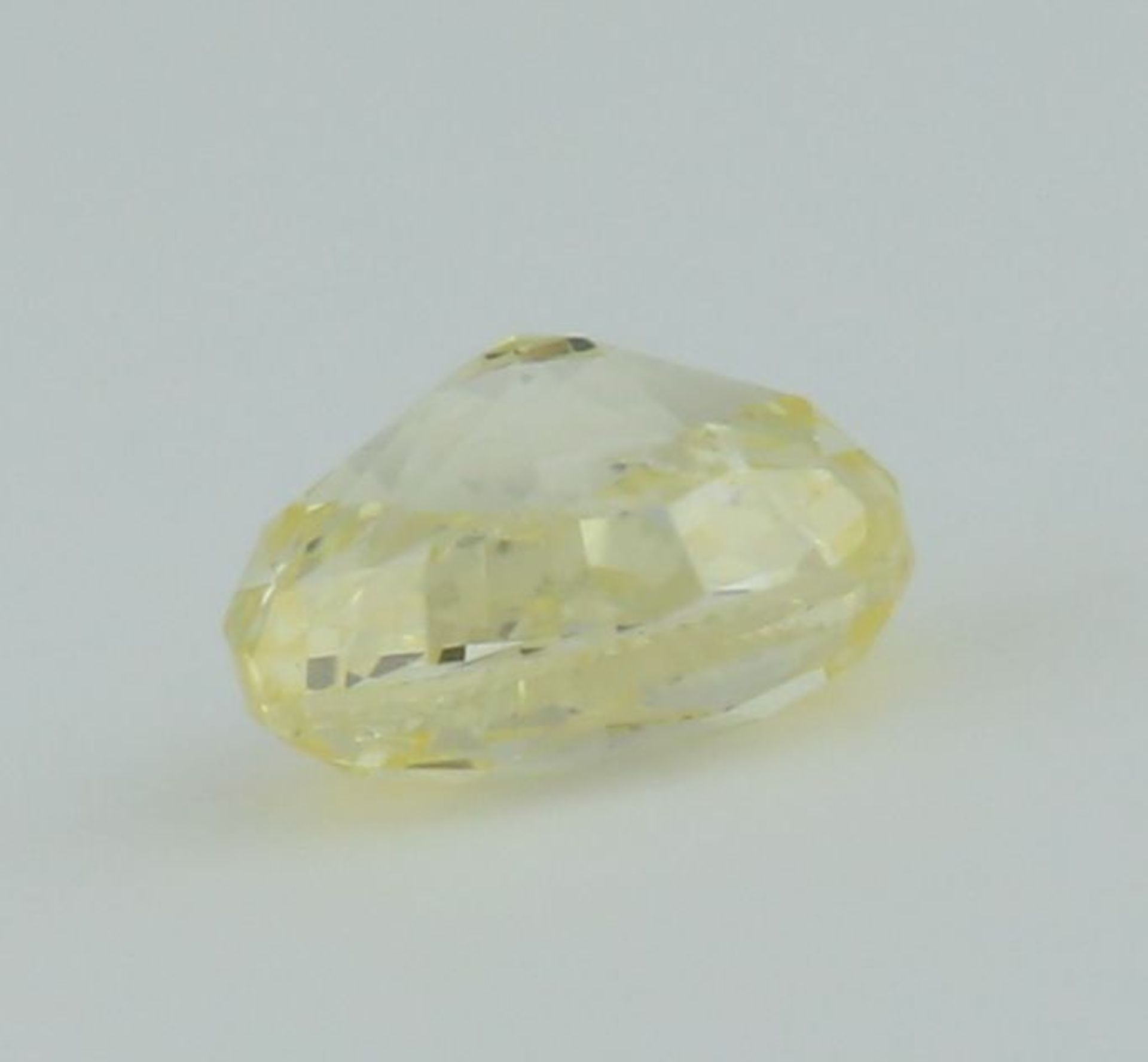 IGI Cert. 0.44 ct. Diamond Fancy Yellow SI 2 UNTREATED - Image 7 of 7