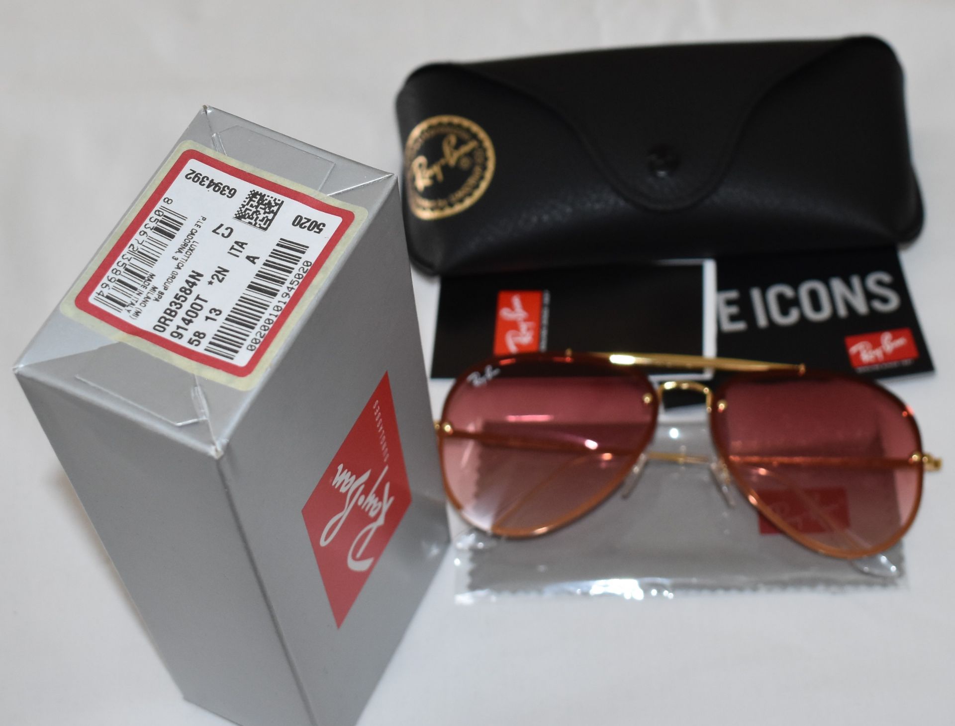 Ray Ban Sunglasses ORB3584N 91400T - Image 2 of 2