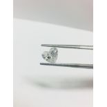 1.01ct Heartshape Natural diamond