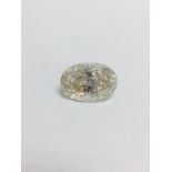 5.54ct Oval natural Diamond