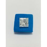 2.20ct round princess cut diamond