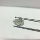 1.00ct Pearshape Natural diamond