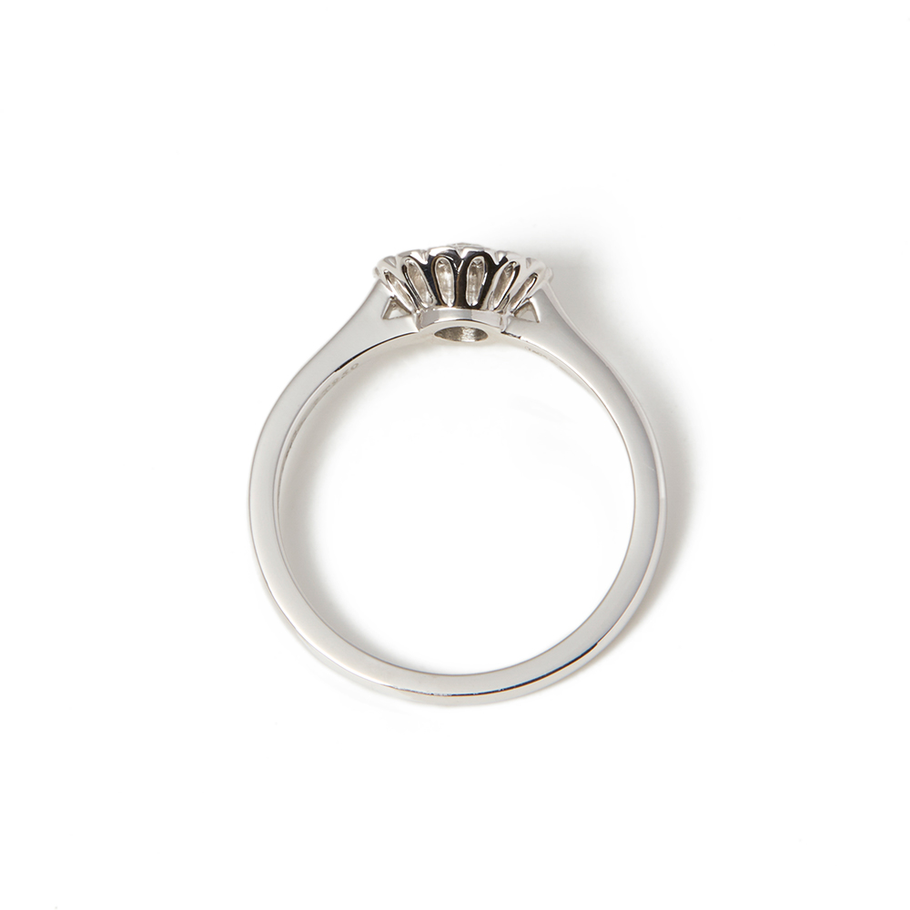 Platinum Diamond Flower Enchant Ring - Image 6 of 9