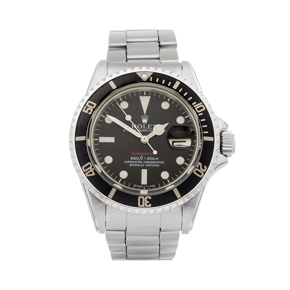 1972 Rolex Submariner Date Single Red Stainless Steel - 1680 - Image 14 of 14