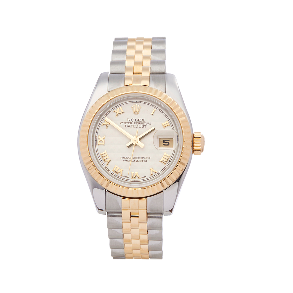 2005 Rolex DateJust 26 Stainless Steel & Yellow Gold - 179173 - Image 9 of 9