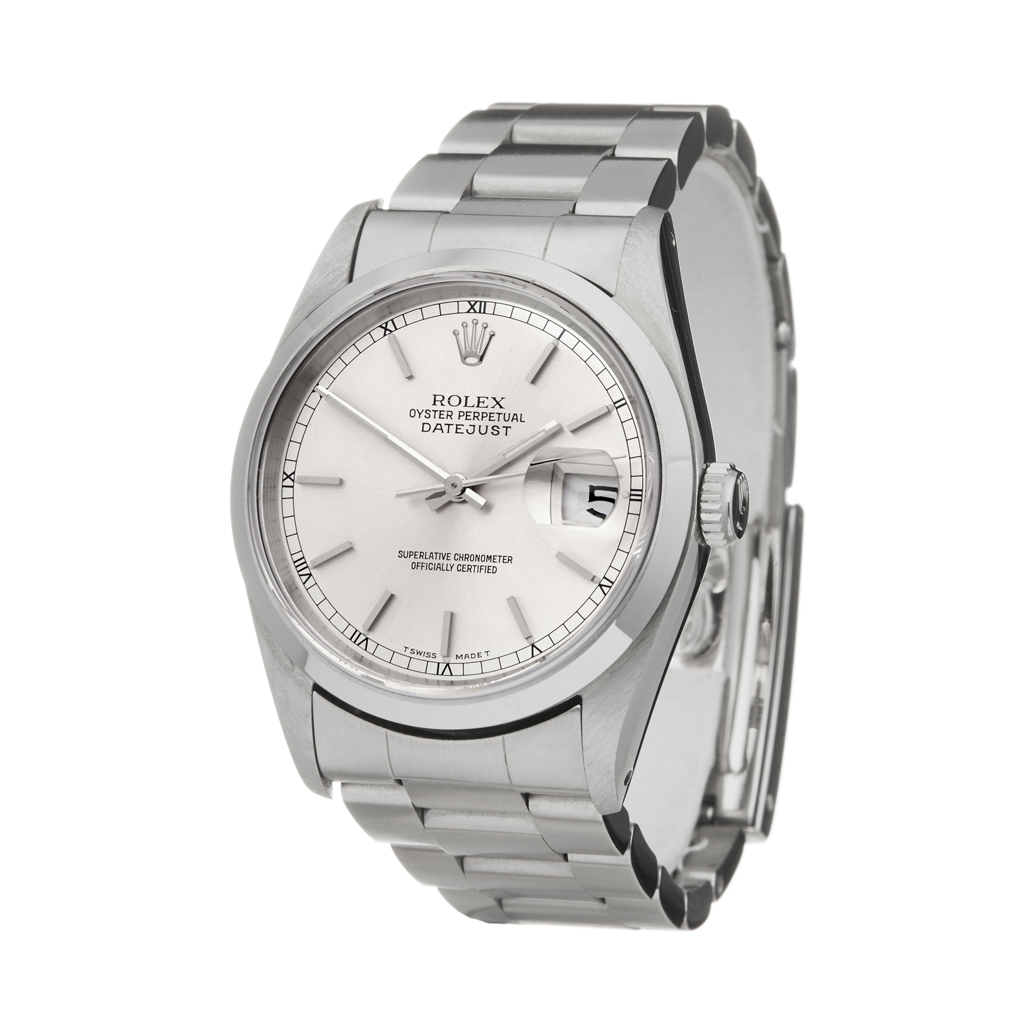 1993 Rolex DateJust 36 Stainless Steel - 16200 - Image 8 of 8