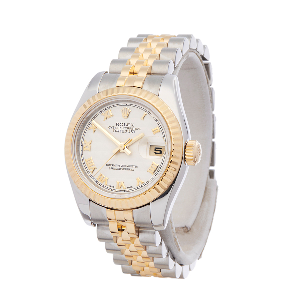 2005 Rolex DateJust 26 Stainless Steel & Yellow Gold - 179173 - Image 8 of 9