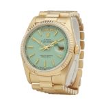 1995 Rolex Day-Date 36 Stella Dial 18k Yellow Gold - 18238