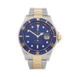 2016 Rolex Submariner Date Stainless Steel & Yellow Gold - 16613