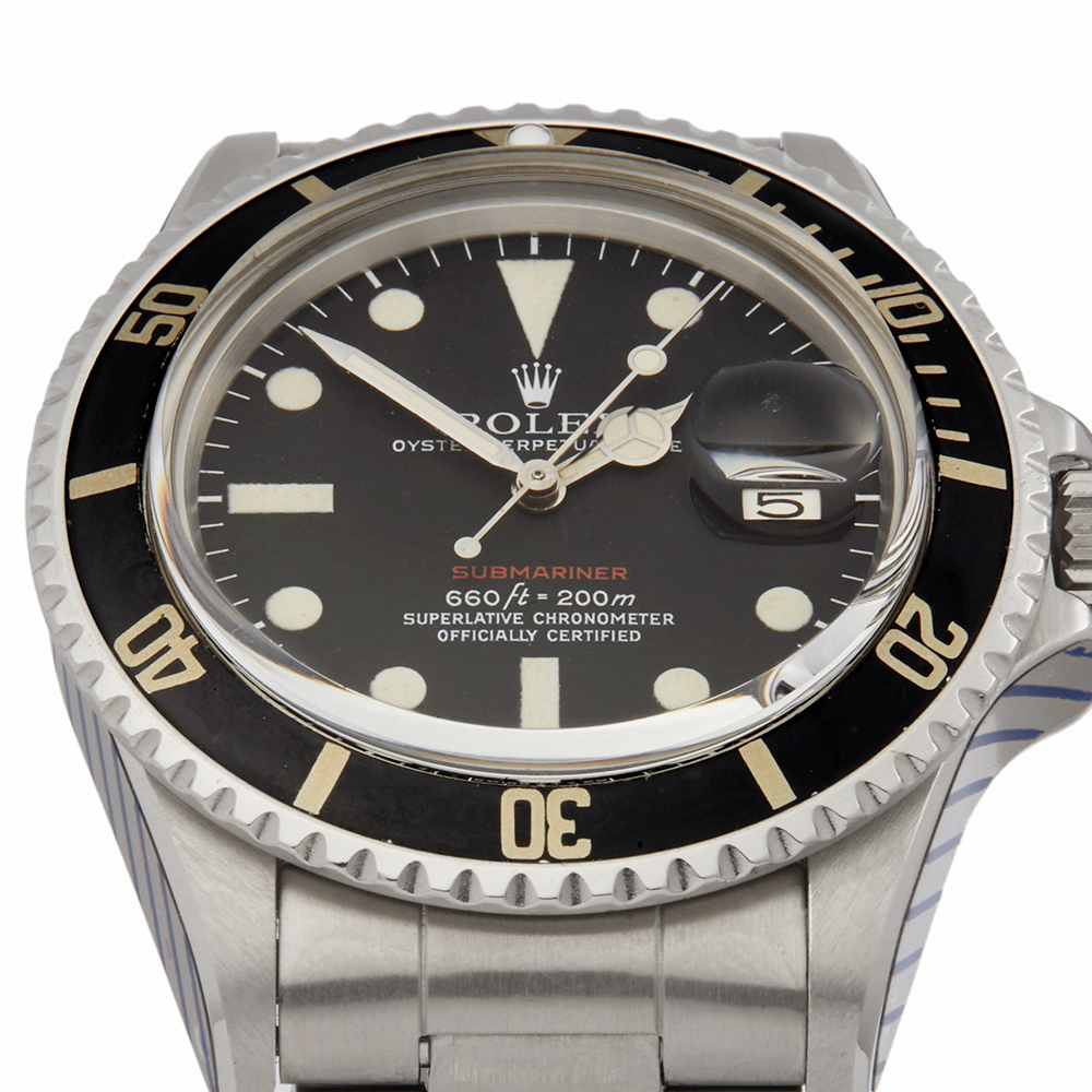 1972 Rolex Submariner Date Single Red Stainless Steel - 1680 - Image 12 of 14