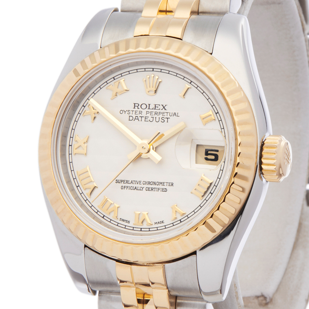 2005 Rolex DateJust 26 Stainless Steel & Yellow Gold - 179173 - Image 7 of 9