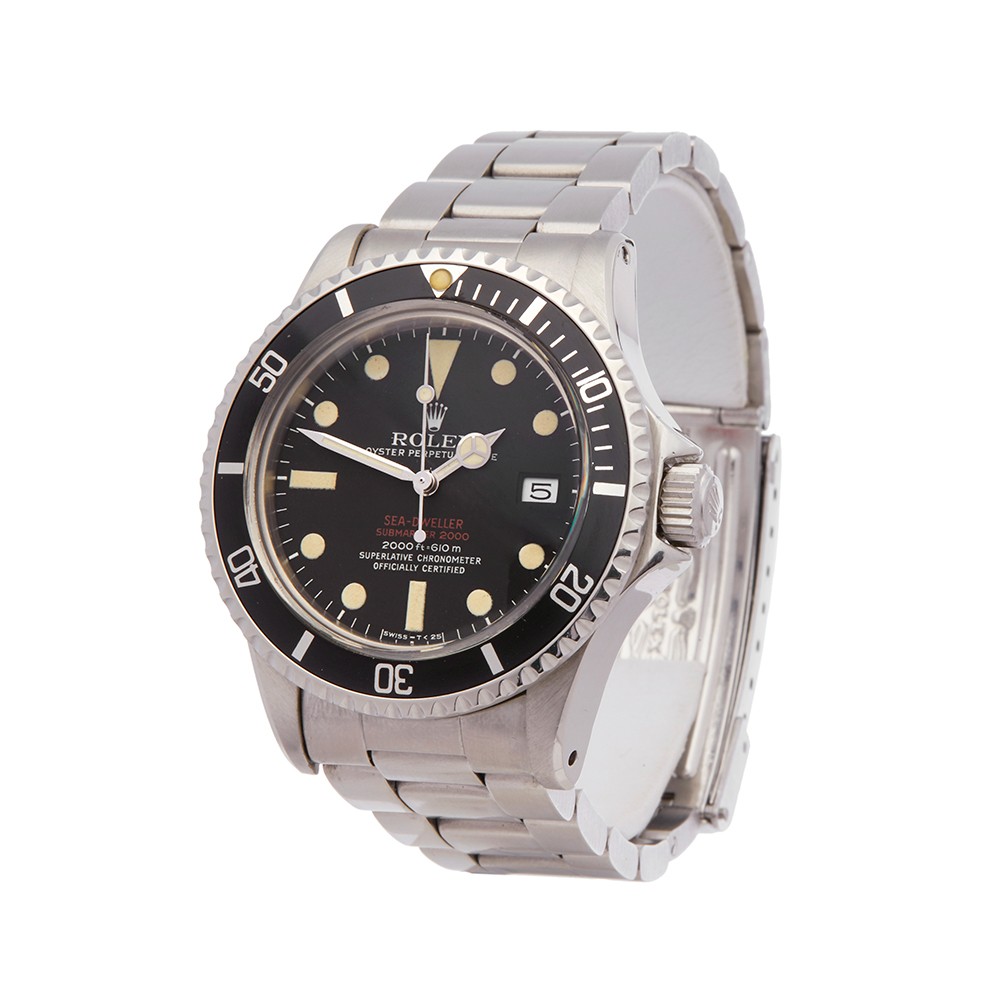 1973 Rolex Sea-Dweller Double Red Drsd Stainless Steel - 1665 - Image 9 of 9