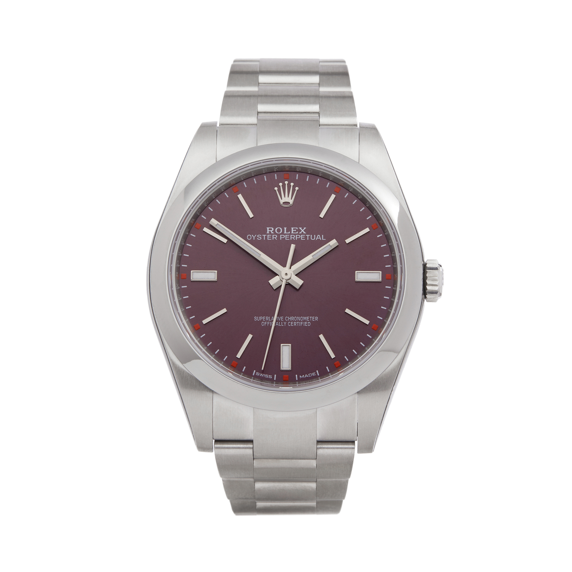 2018 Rolex Oyster Perpetual 39 Stainless Steel - 114300 - Image 8 of 8